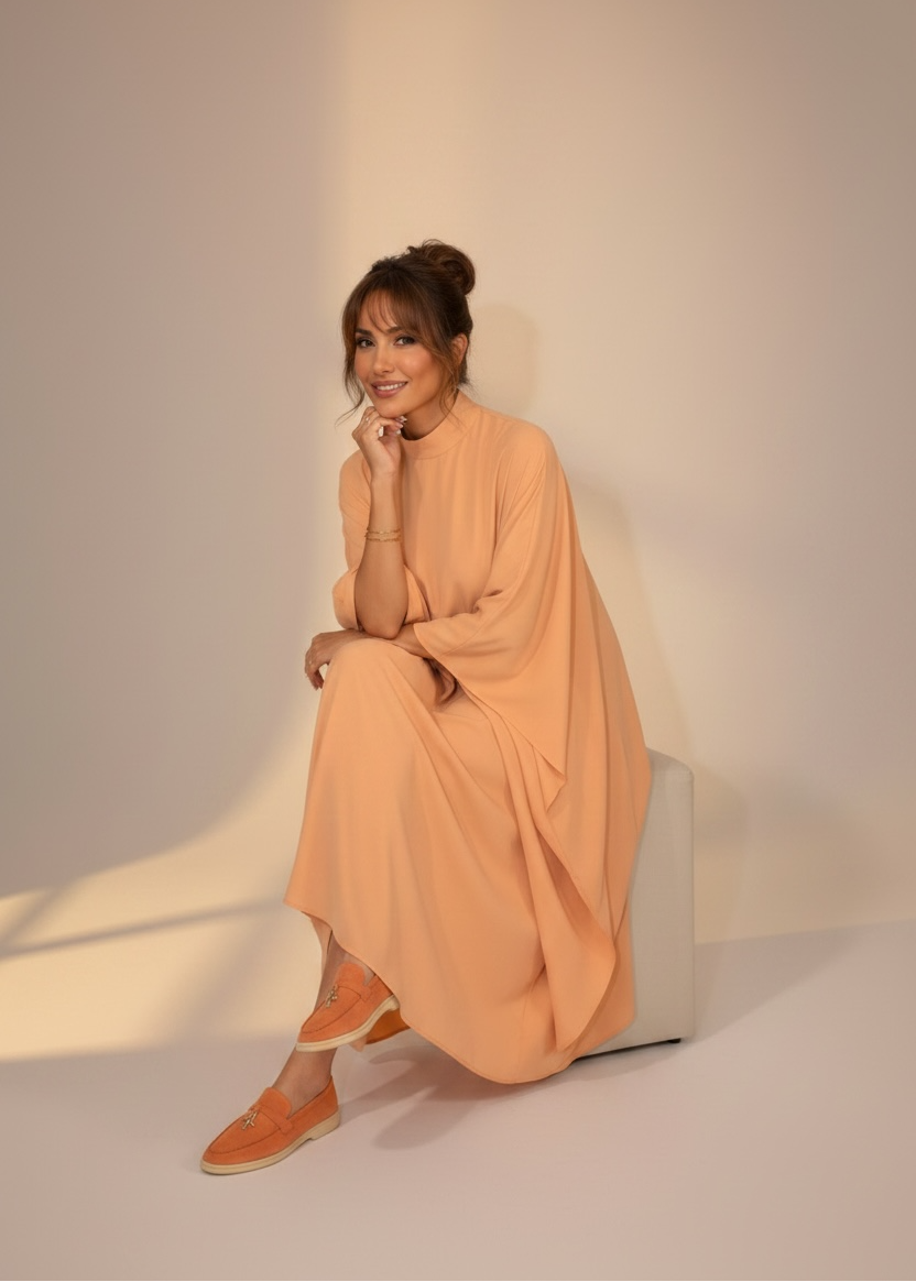 alia brown dress Fari Dress in Alia Brown